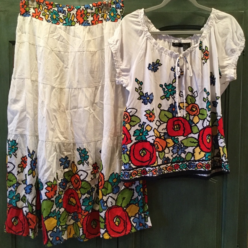 Skirt & shirt